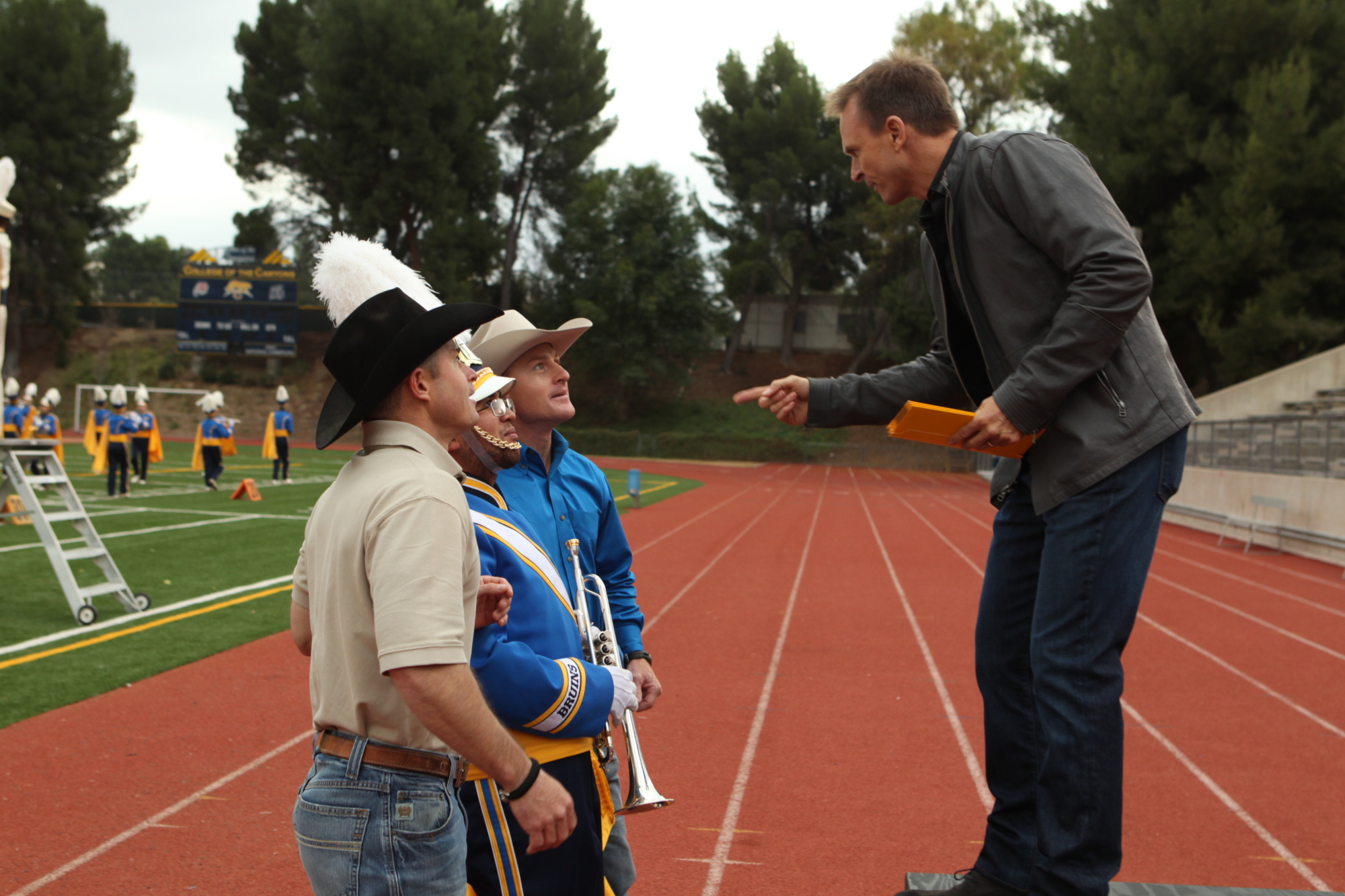Jet and Cord with Phil Keoghan on the Season 24 Premiere