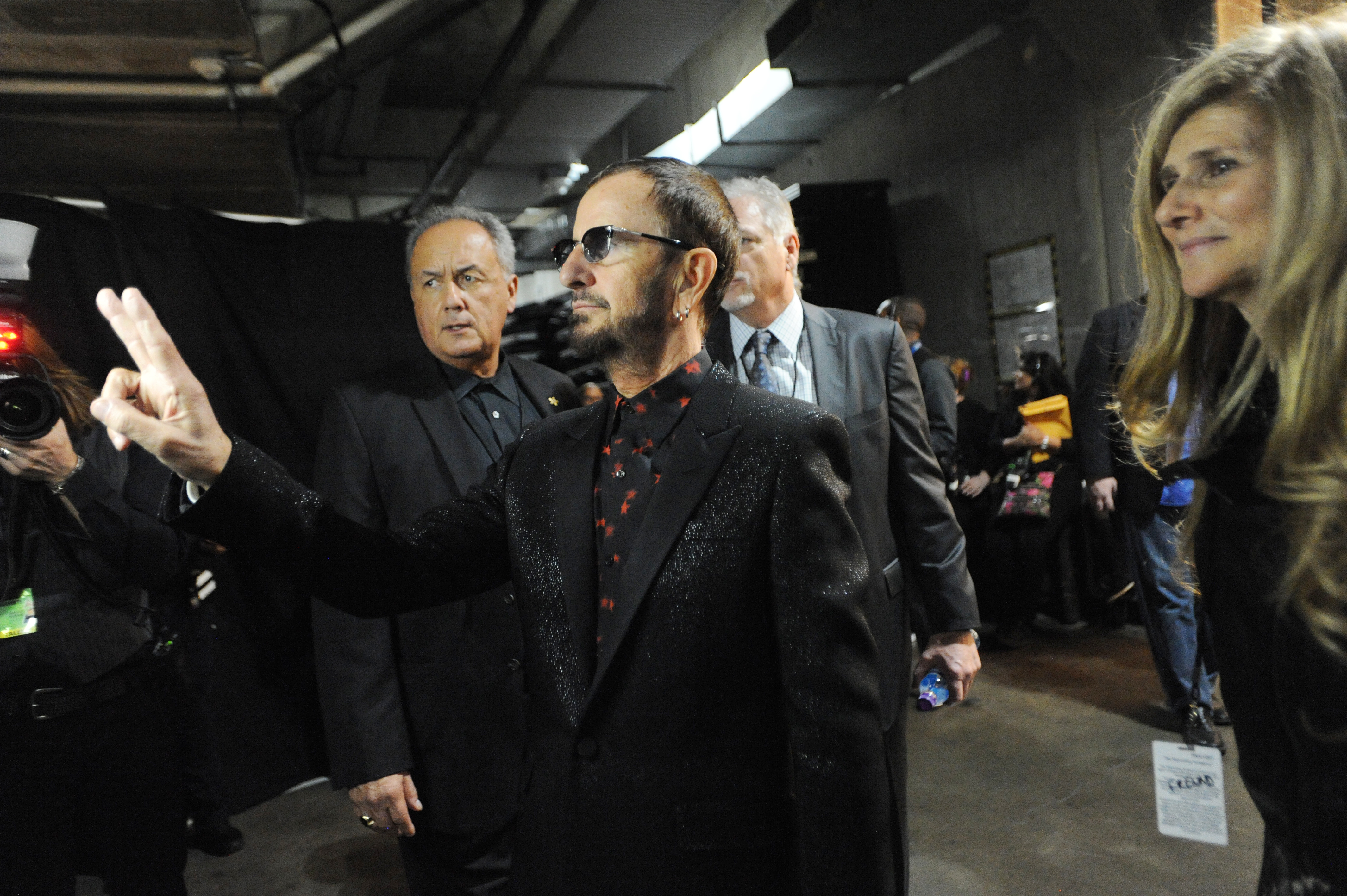 Ringo Starr Backstage - GRAMMYs 2014 - CBS.com