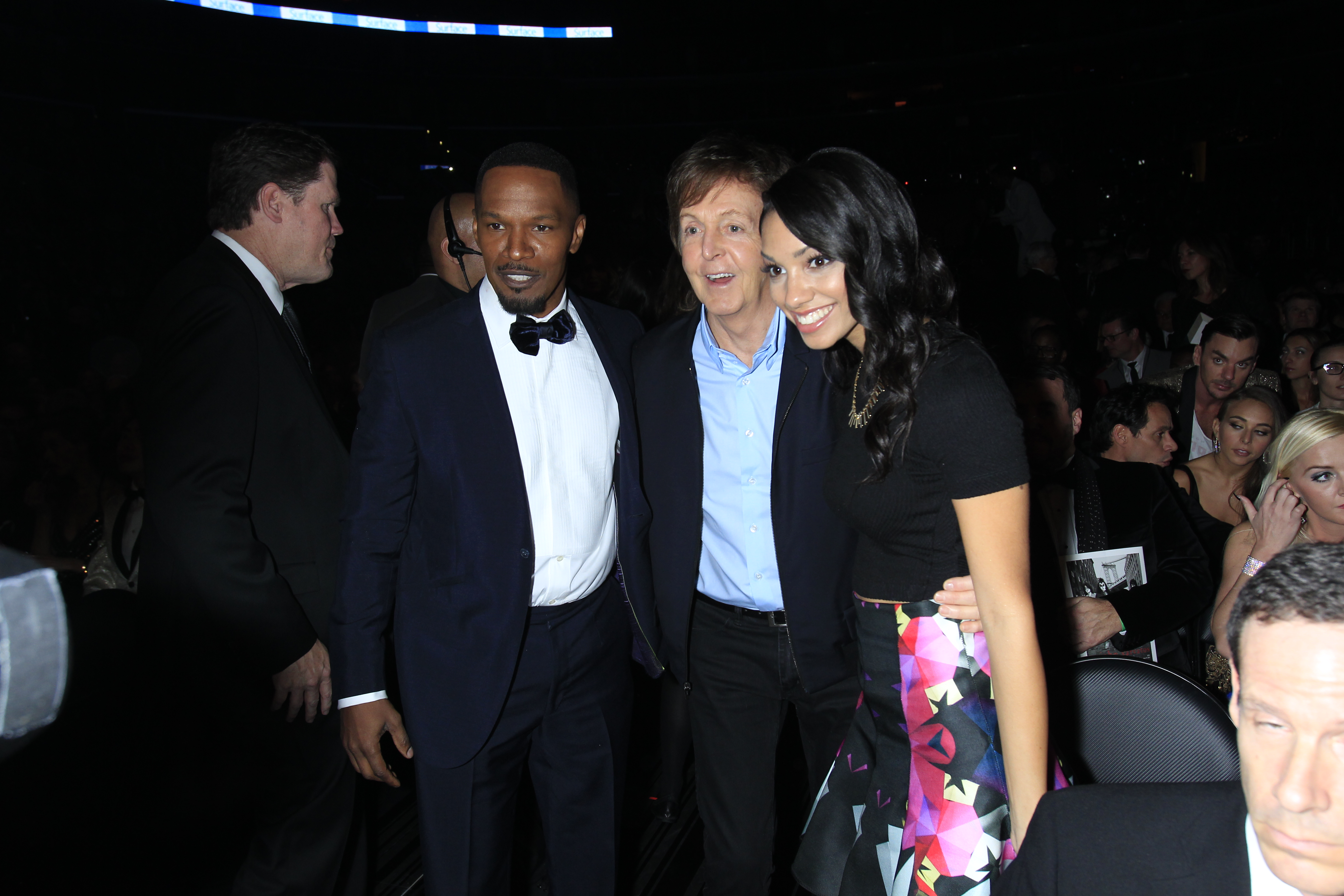 Jaime Foxx and Paul McCartney Backstage - GRAMMYs 2014 - CBS.com