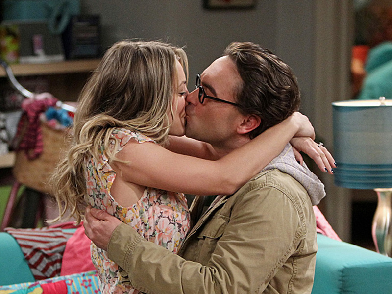 10. Leonard Hofstader and Penny - The Big Bang Theory.