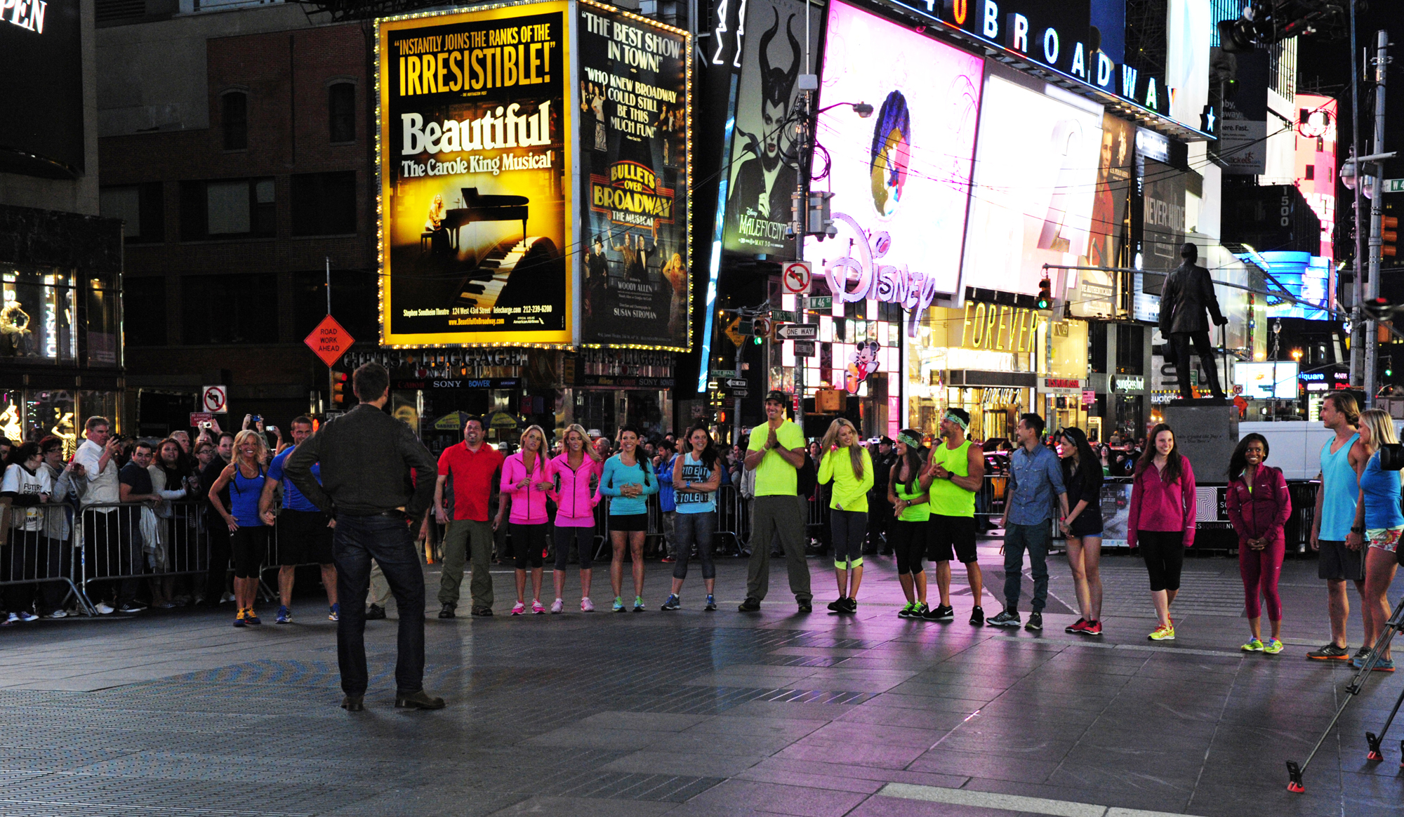 The Amazing Race in Times Square