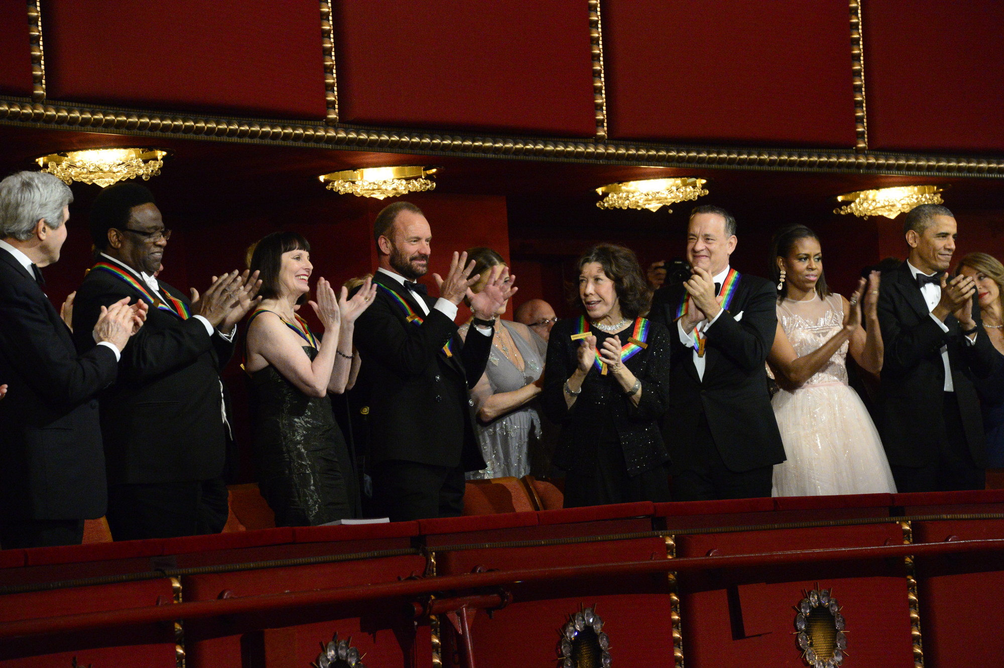 The Honorees at the 37th Annual Kennedy Center Honors