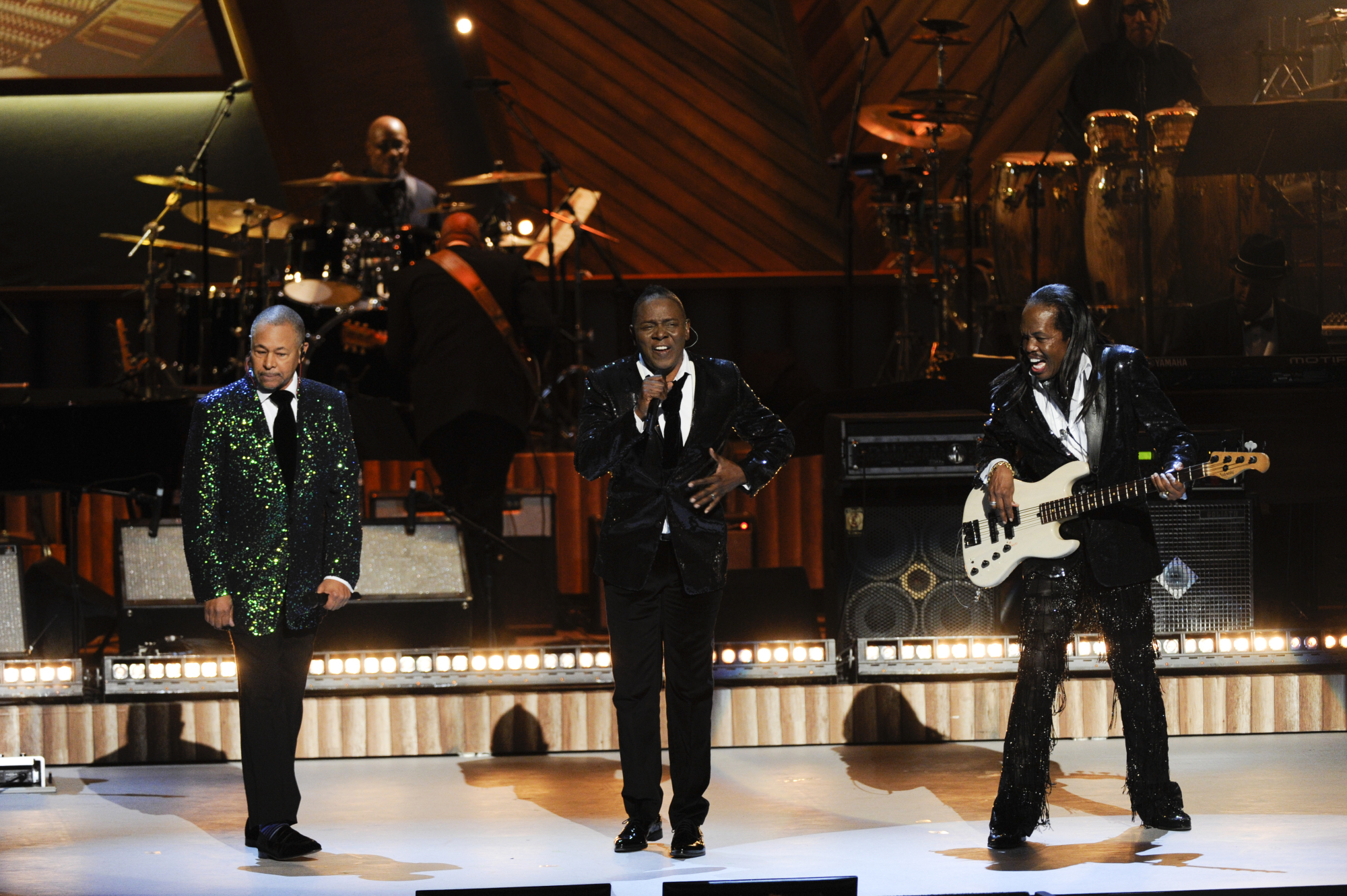 Earth Wind & Fire Perform at the 37th Annual Kennedy Center Honors