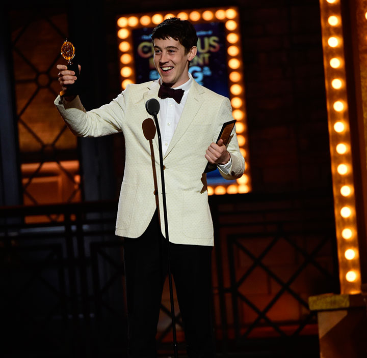 Lead Actor In A Play: Alex Sharp, Curious Incident Of The Dog In The Night-Time