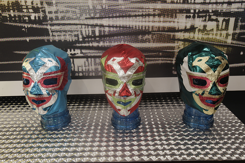 9. In case things get real, there are Mexican wrestling masks
