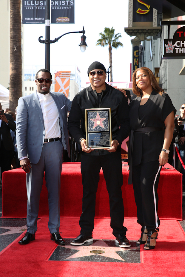 Diddy and Queen Latifah were on hand to celebrate