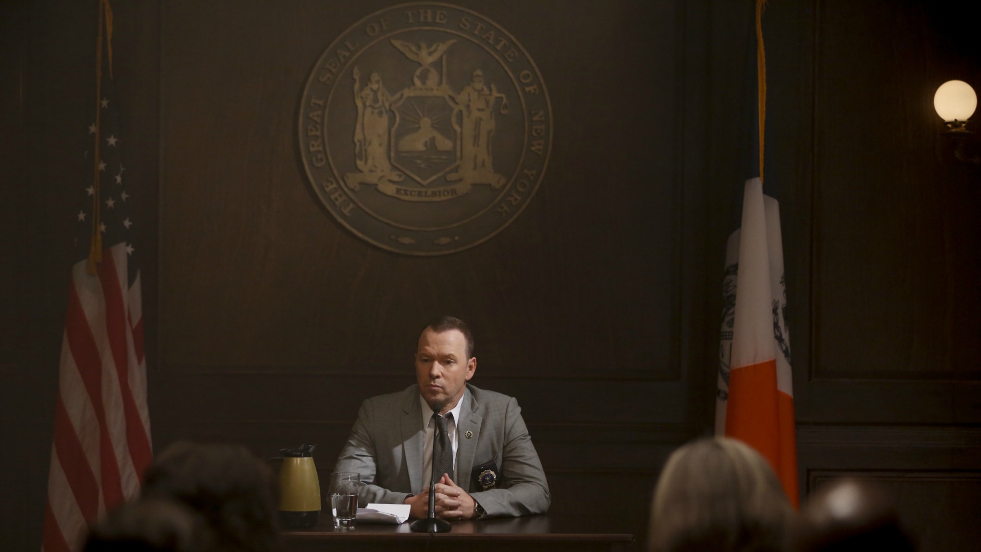 Danny awaits the grand jury's decision.