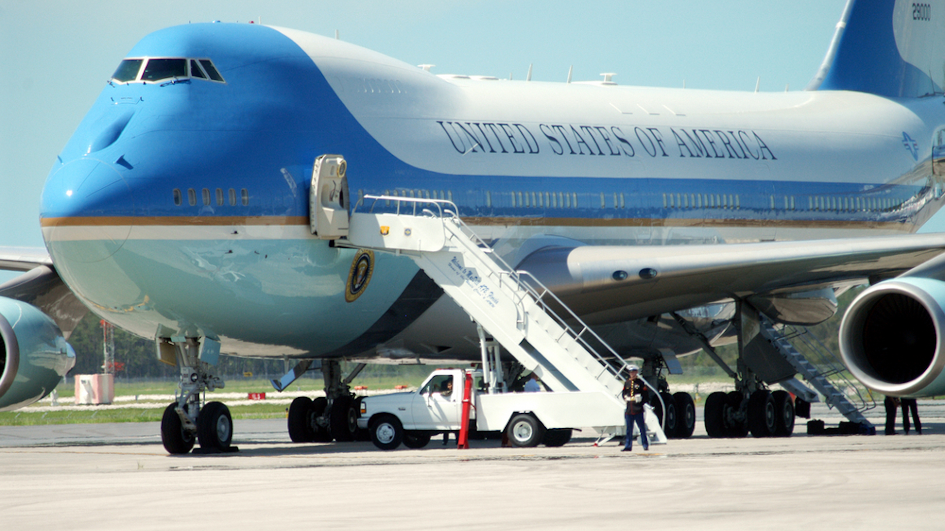 The president's plane