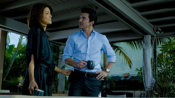 18. Park and co-star Ian Anthony Dale have sizzling chemistry