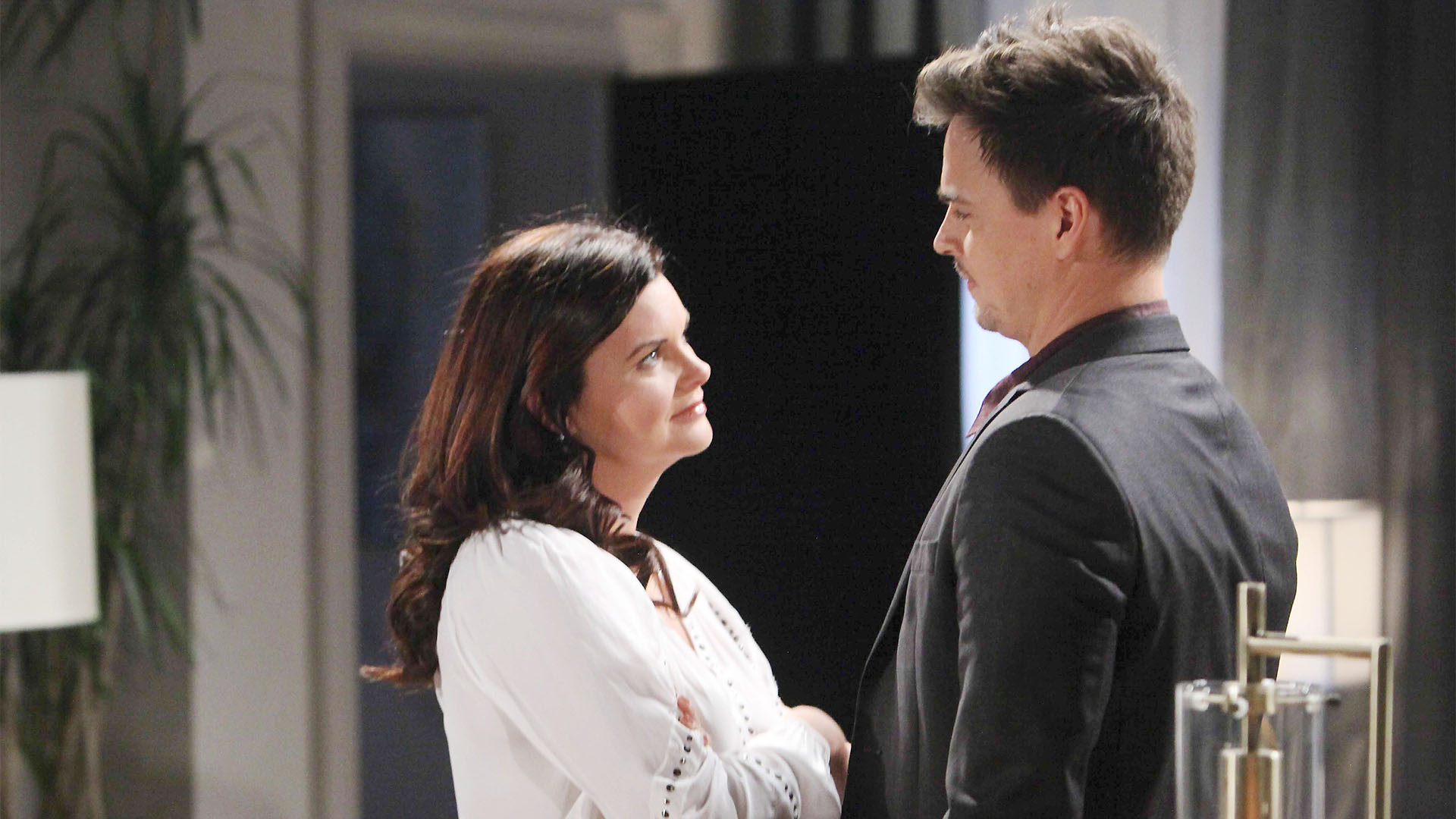 Wyatt voices his concerns to Katie about why she would prefer to attend the wedding solo.