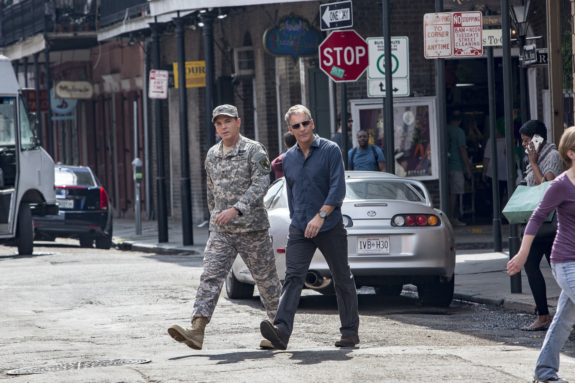 Nicholas Lea as Army Colonel Samuel Nilsen and Scott Bakula as Special Agent Dwayne Pride