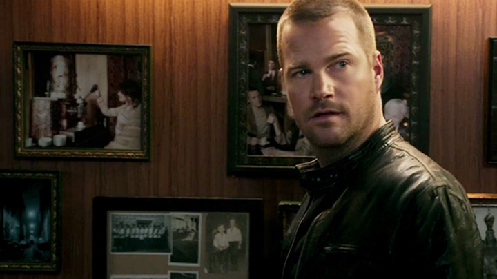 The Russian cafe might have a photo of Callen's father on the wall.