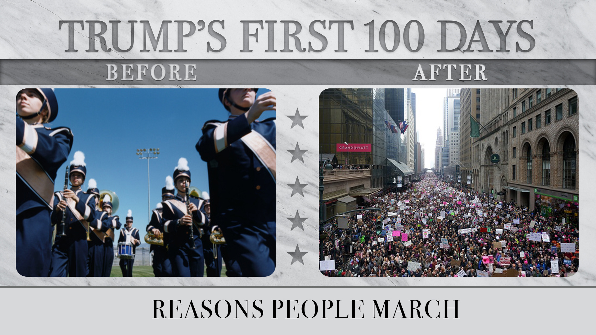 Reasons People March