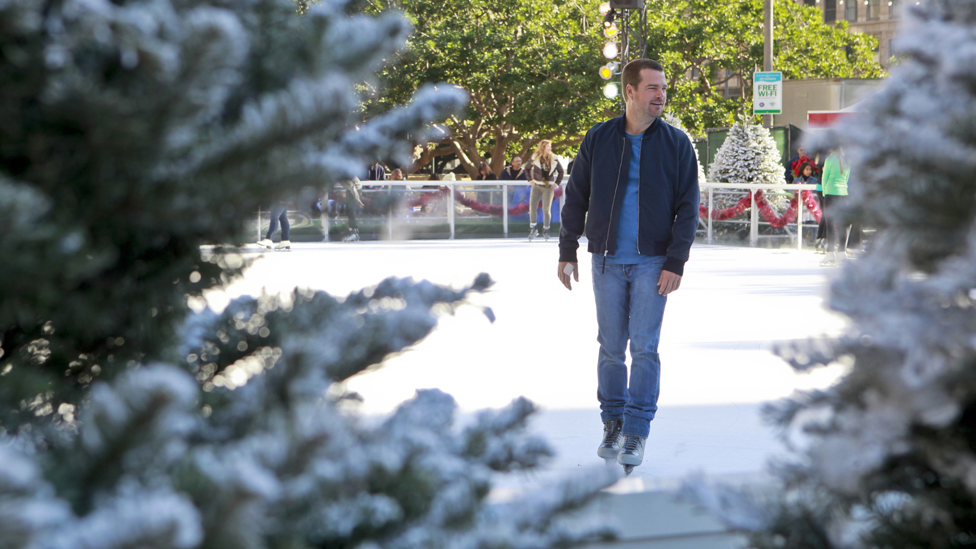 He's no stranger to skating on thin ice.