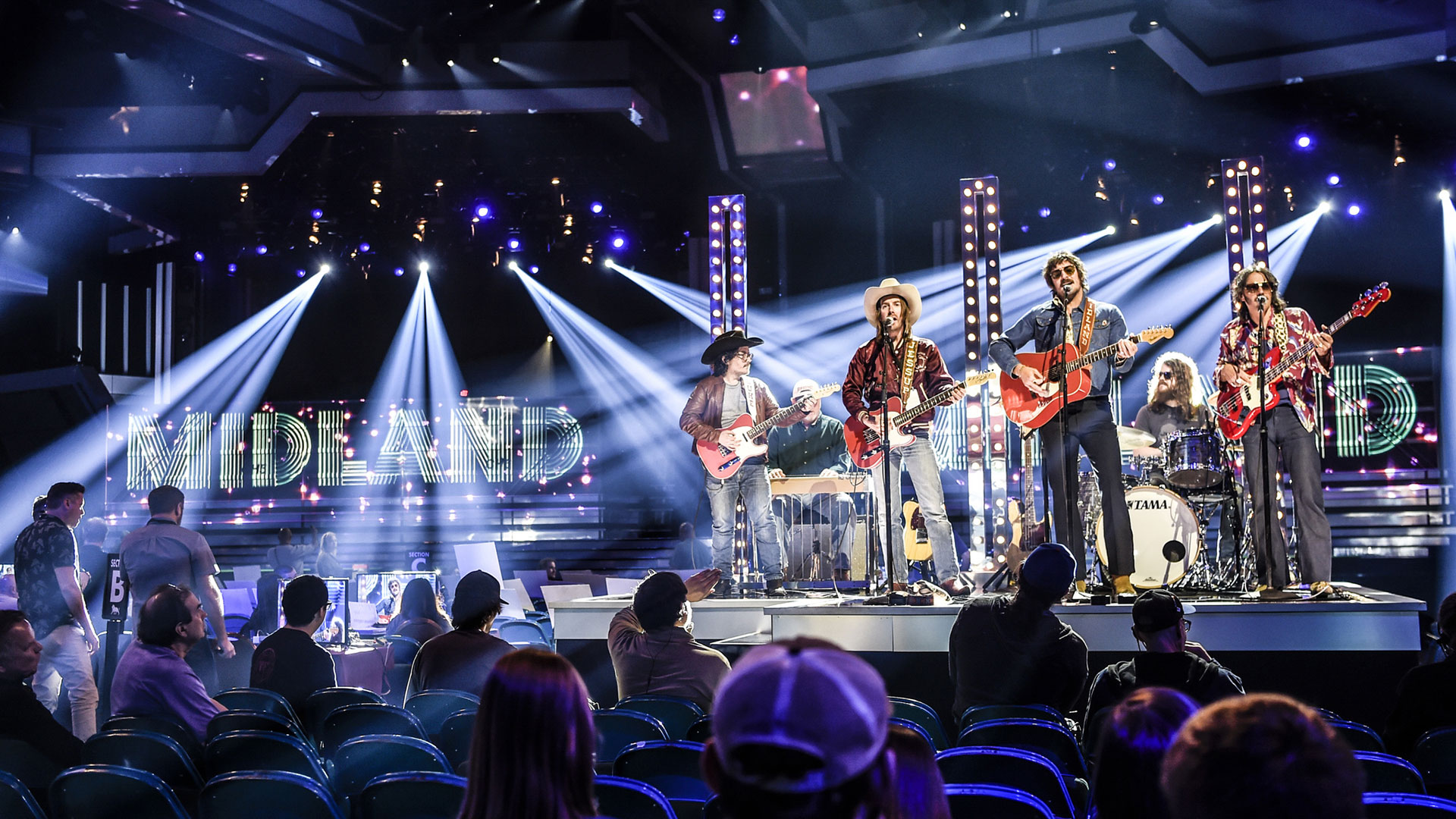 Midland, winner of New Vocal Duo or Group of the Year, gear up for the band's first ACM performance.