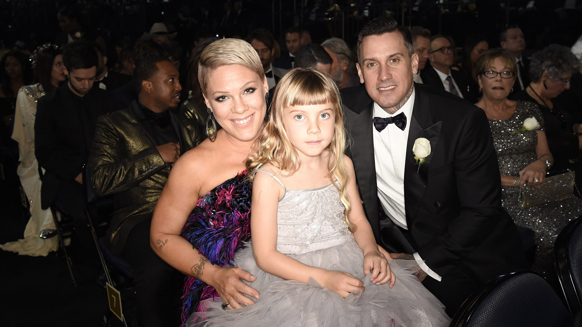 P!nk, who offered a striking performance of 