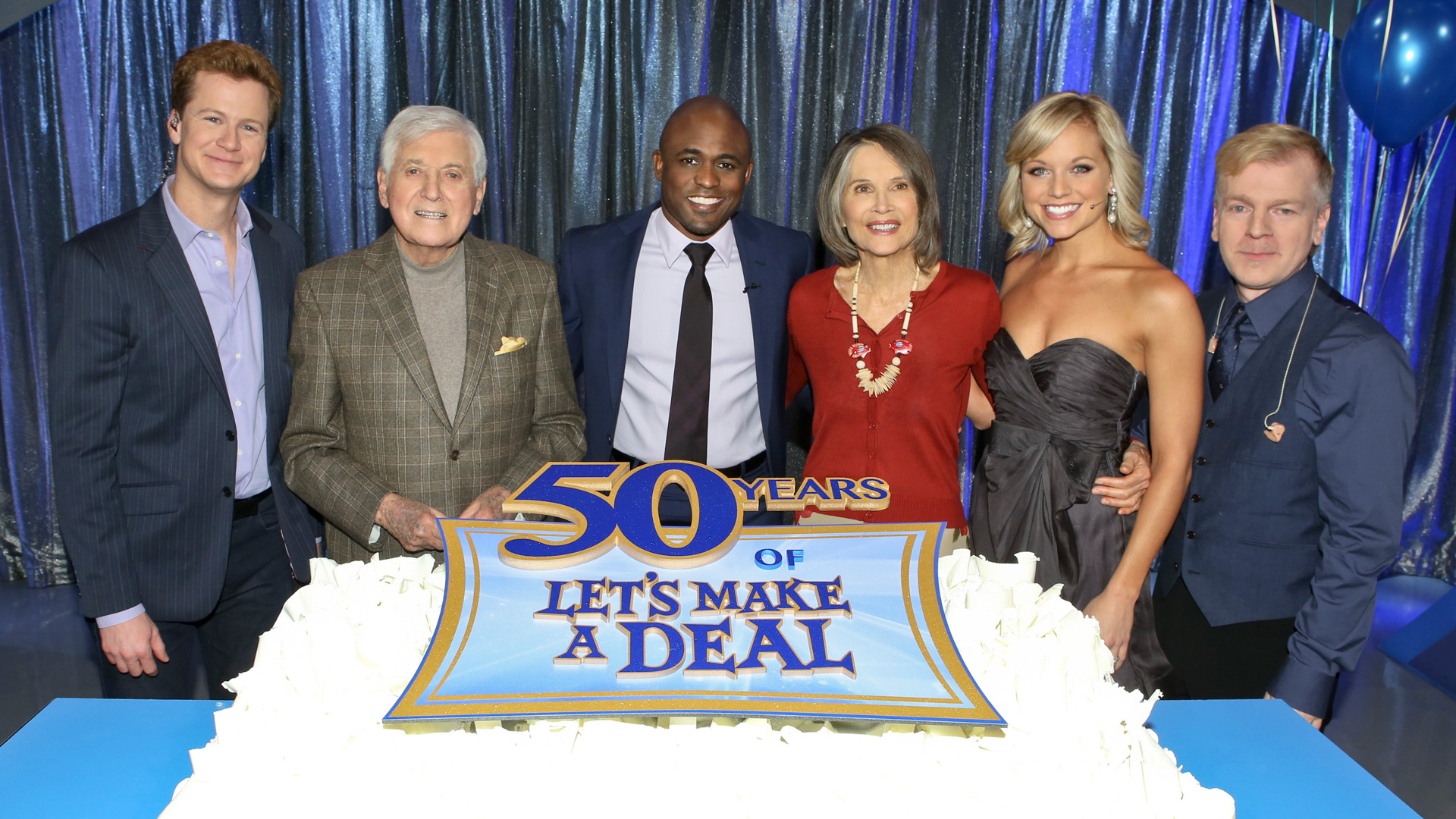 Monty helped ring in Let's Make A Deal's 50th anniversary.
