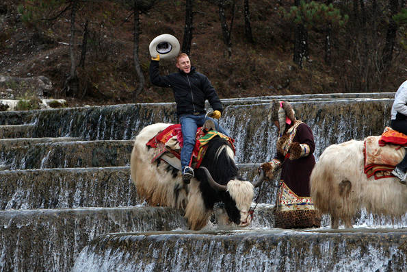 Cord Rides a Yak