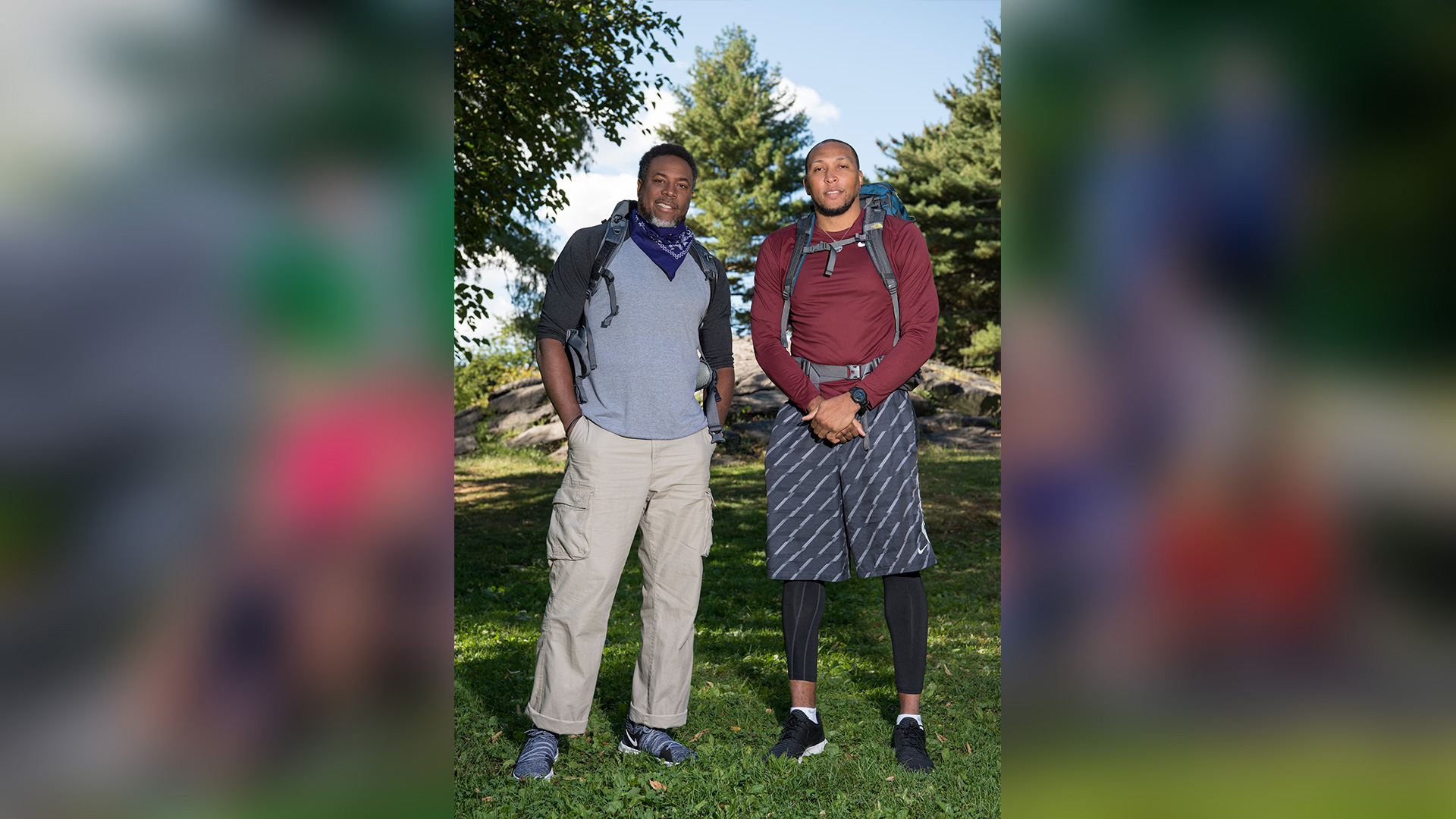 Cedric Ceballos and Shawn Marion (#TeamSlamDunk)