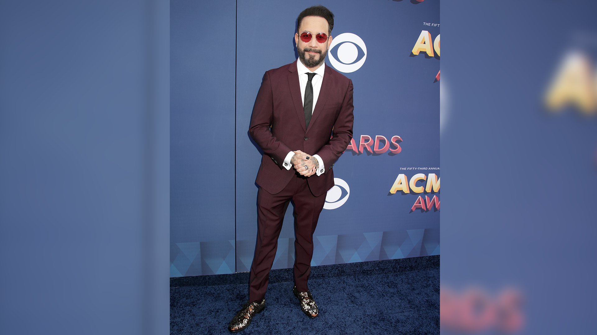 After performing with Florida Georgia Line last year, Backstreet Boys' AJ McLean is back in Vegas for Country Music's Party of the Year.