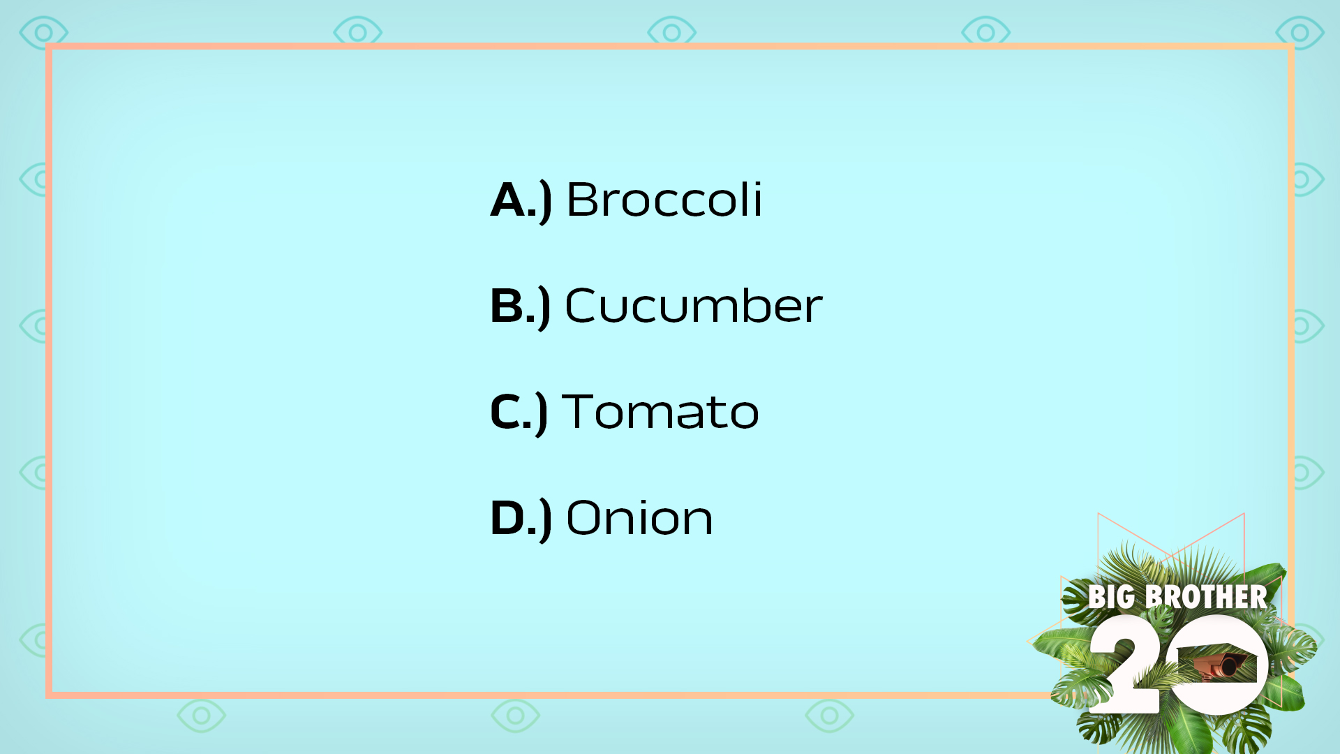 Which food do we NOT see Rockstar chopping when making a Mr. Pectacular smoothie?