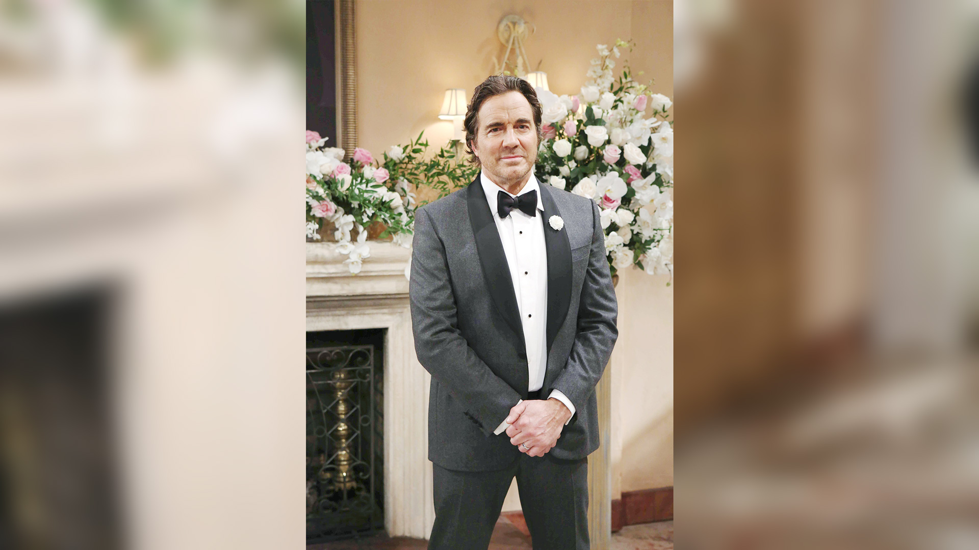 Ridge Forrester (Thorsten Kaye) stands tall in this handsome tuxedo.