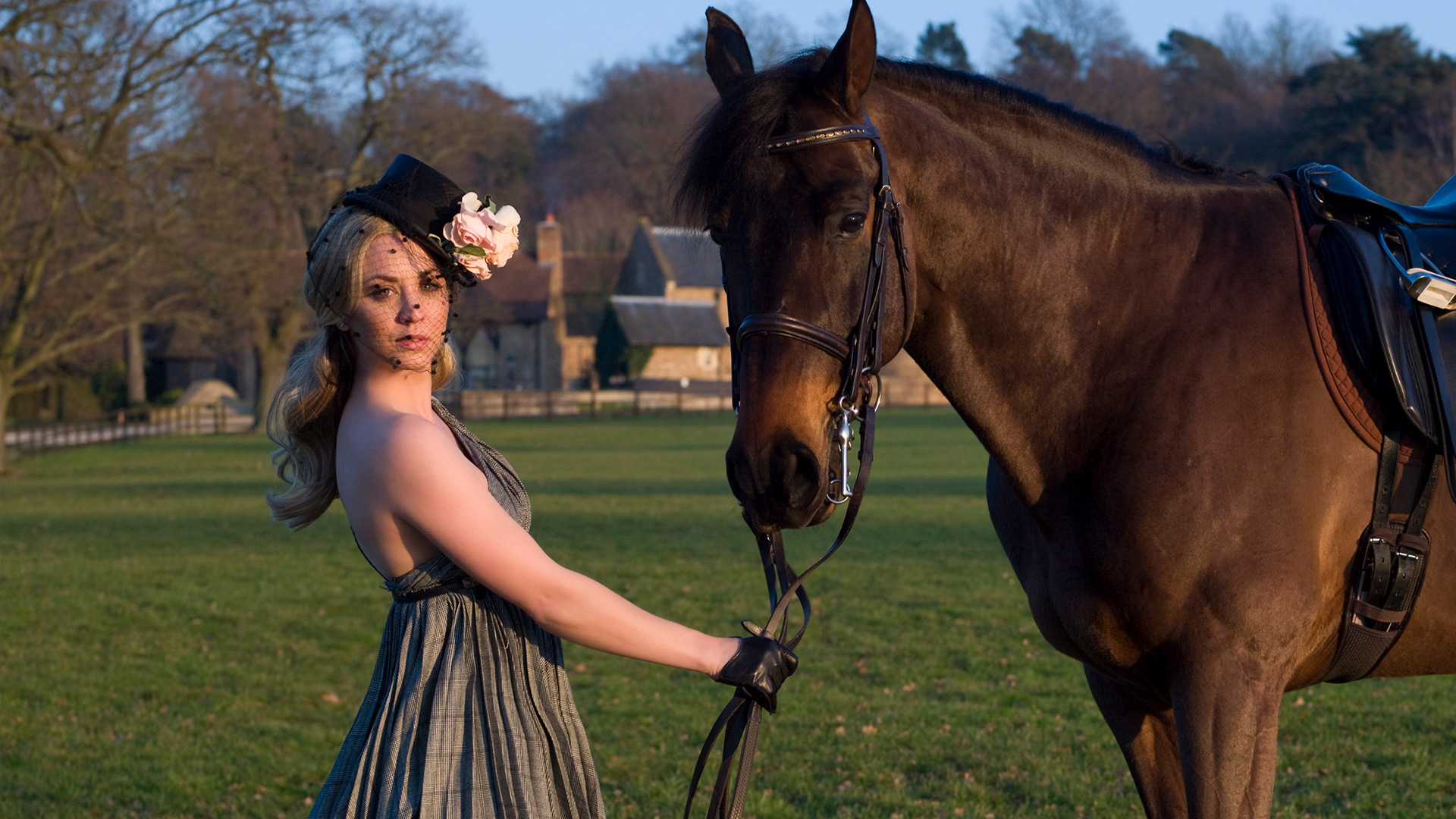 She shows horses under a secret name