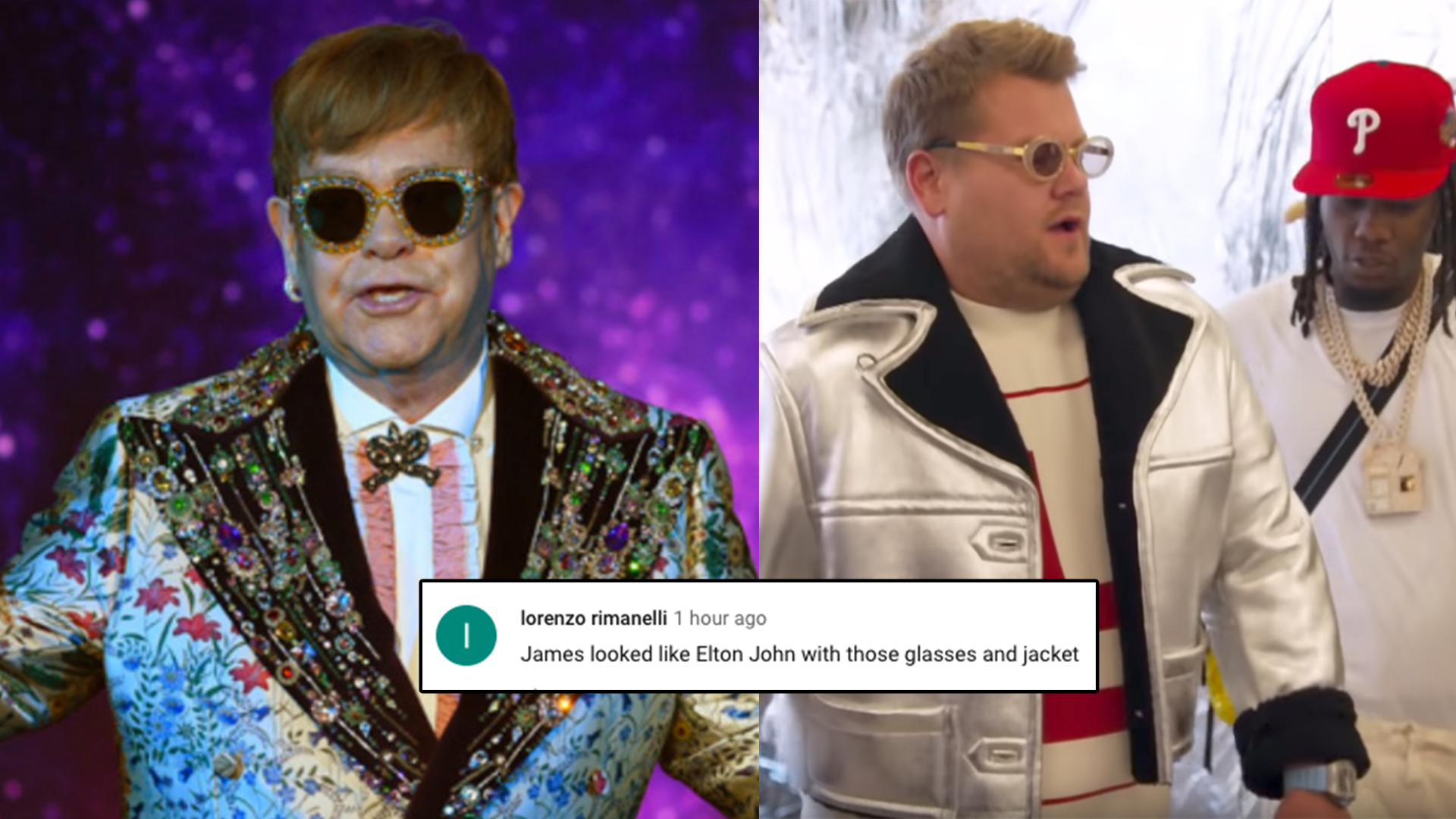 Are we sure Elton and James aren't related?