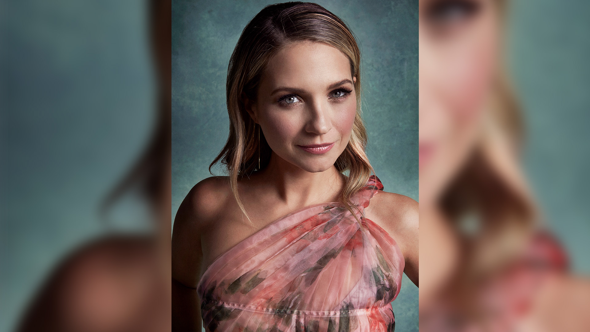 Vanessa Ray can salute like a pro!