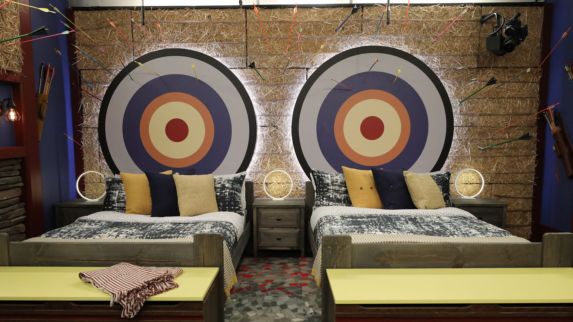 A bedroom for the HGs to pick their targets