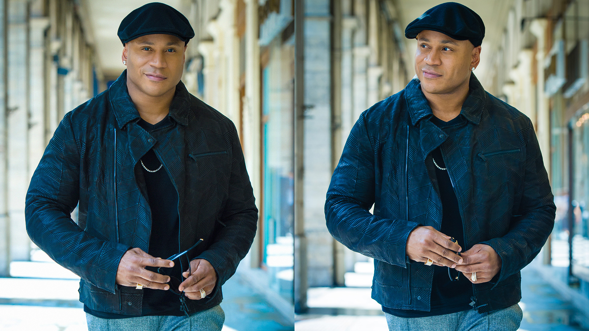 LL COOL J shining in the City of Light
