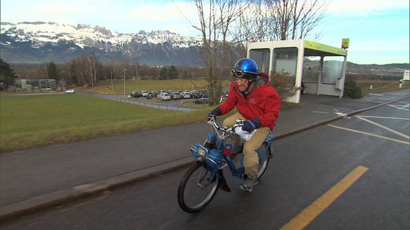 Gary on a Bike