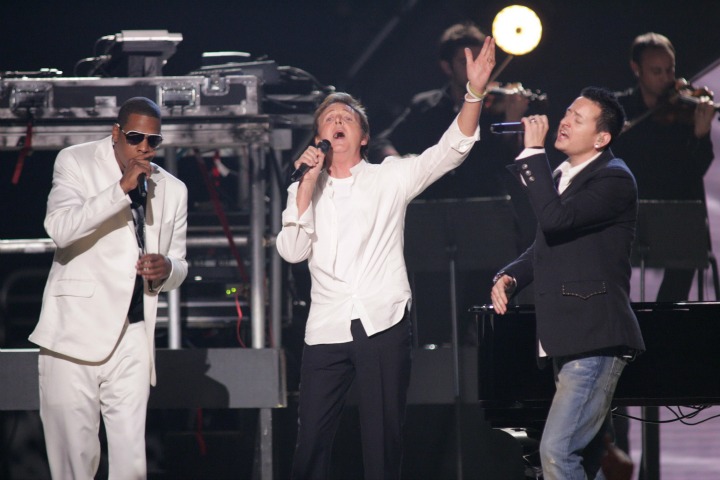 Jay-Z, Paul McCartney, and Linkin Park (2006)