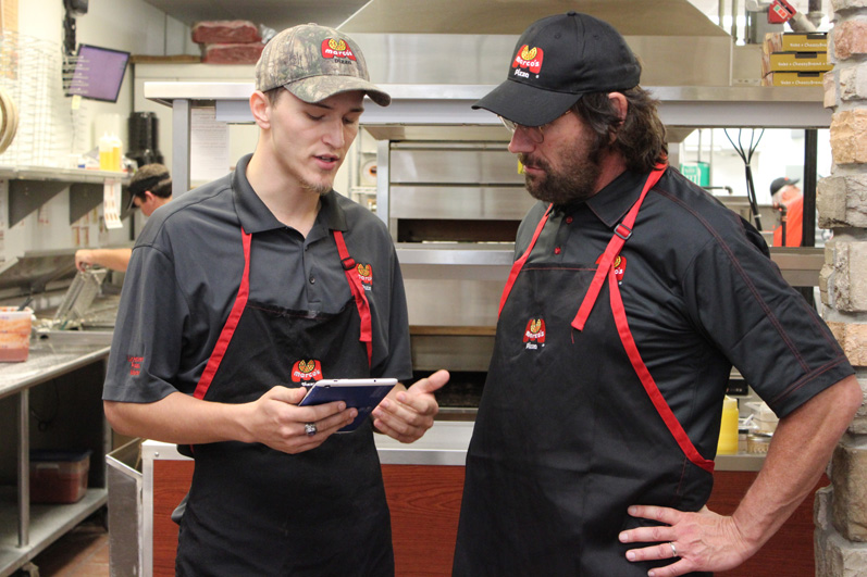 This Marco's Pizza general manager gives Bryon a detailed look into his daily routine.