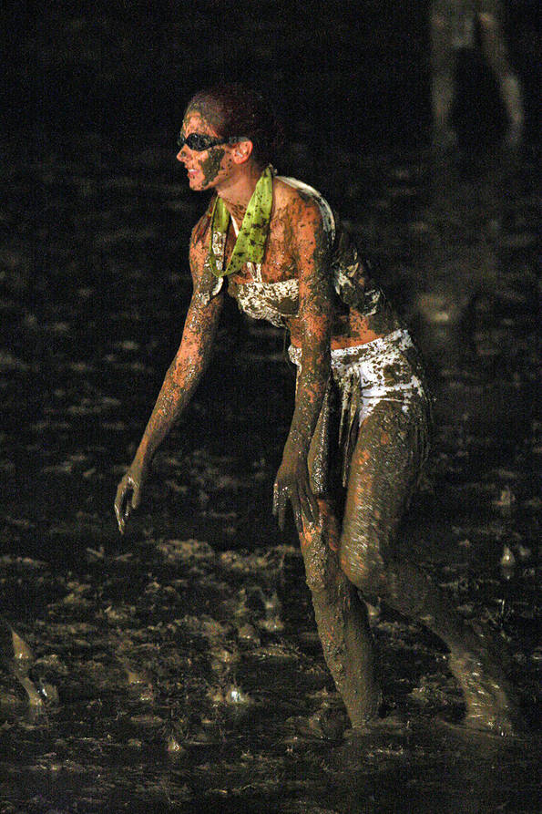Jamie in the Mud Pit
