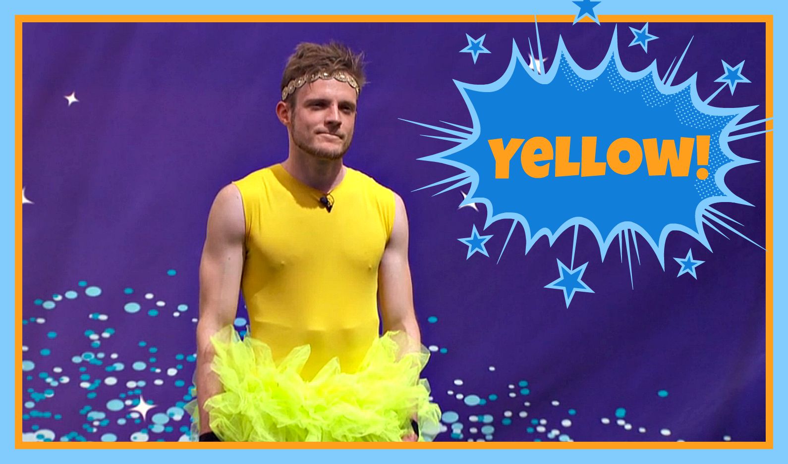 Question: What color was Johnny Mac's tutu in this week's