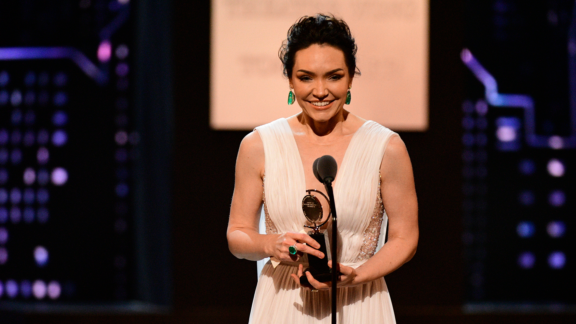 Katrina Lenk wins Best Leading Actress in a Musical at the 2018 Tony Awards