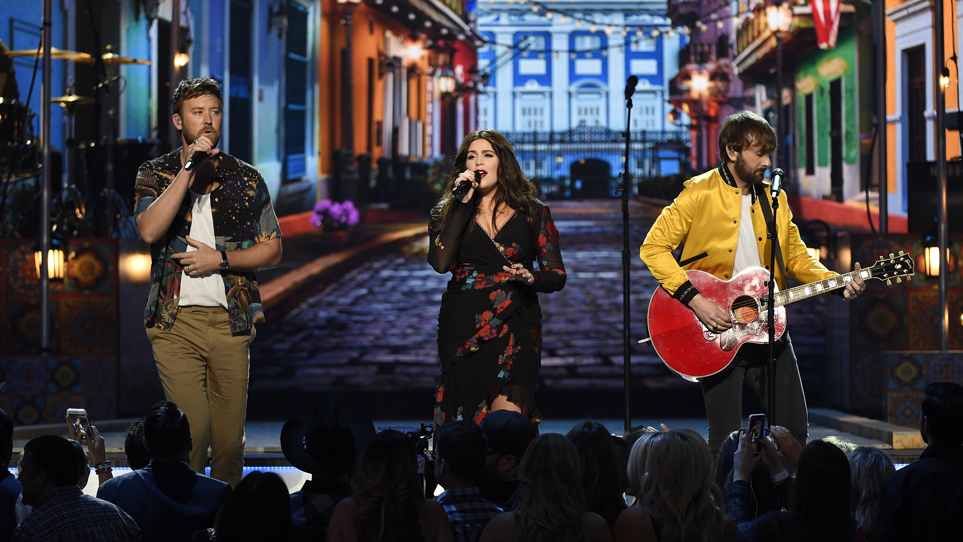 Lady Antebellum plays one of their latest singles, 