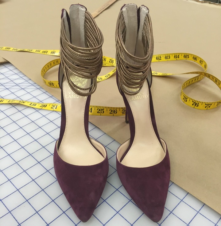 Who wore these purple pumps?