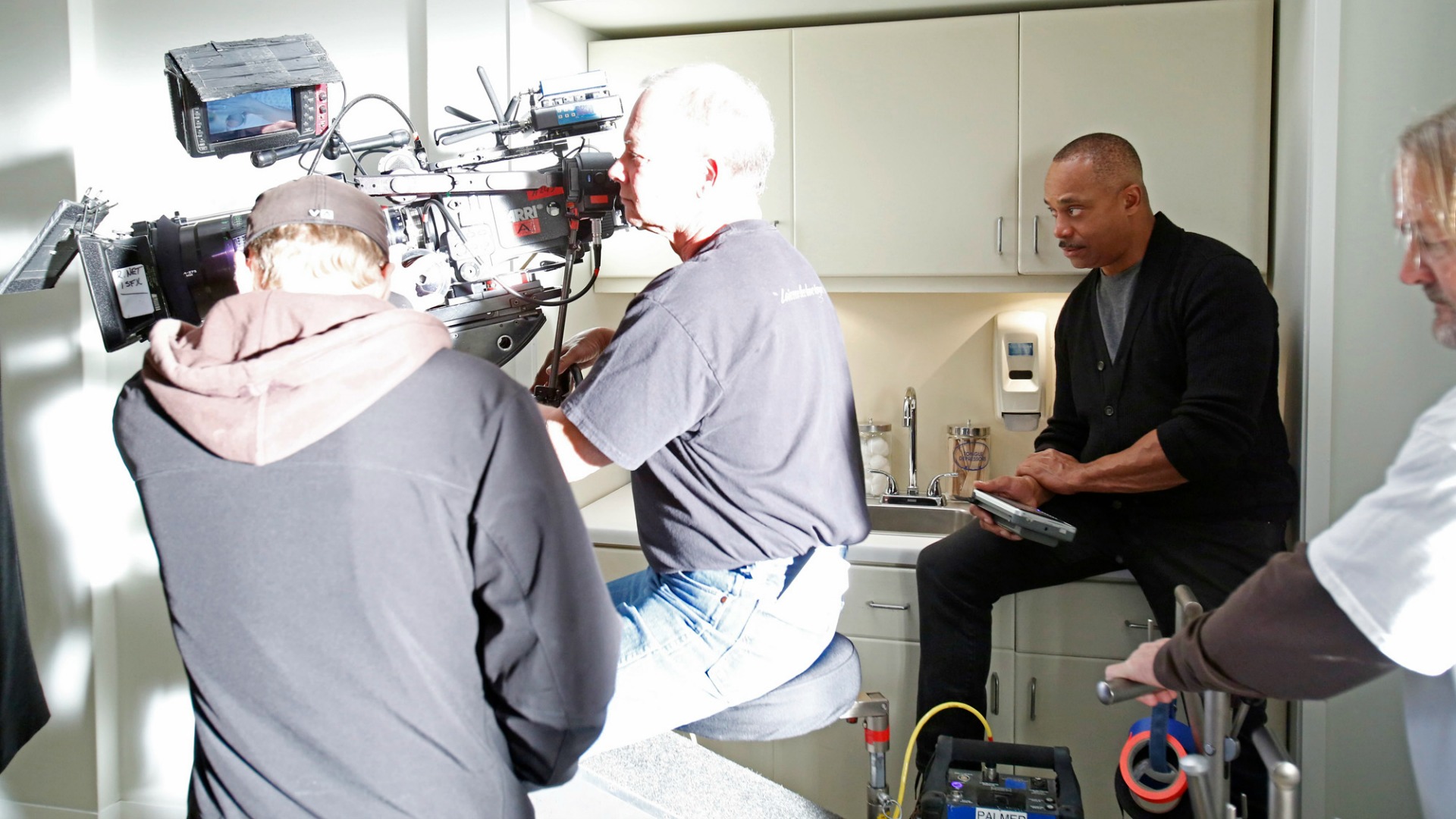 Rocky Carroll shows he's also a leader behind the scenes