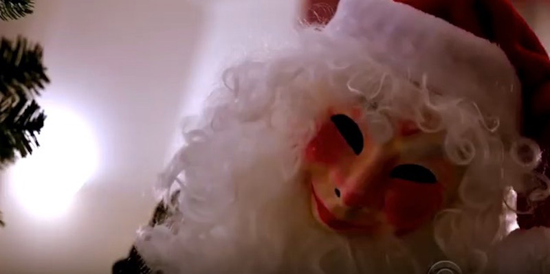3. Creepy Santa mask