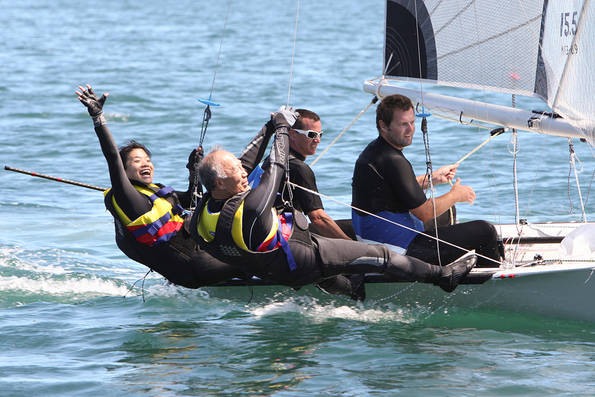 Ron and Christina Sail