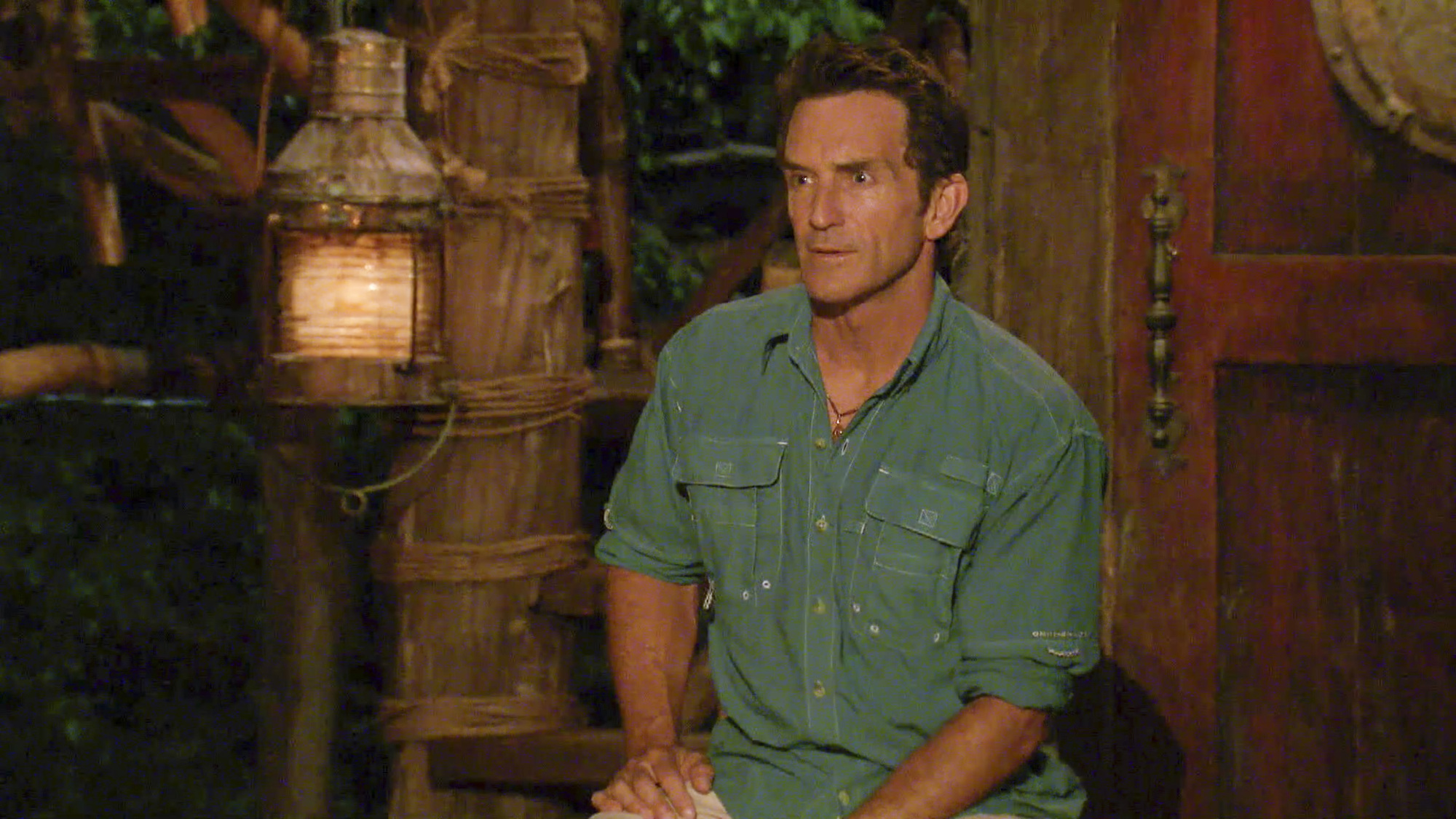 Jeff at Tribal Council