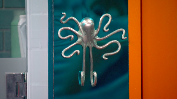 6. Speaking of the restroom, there's only one