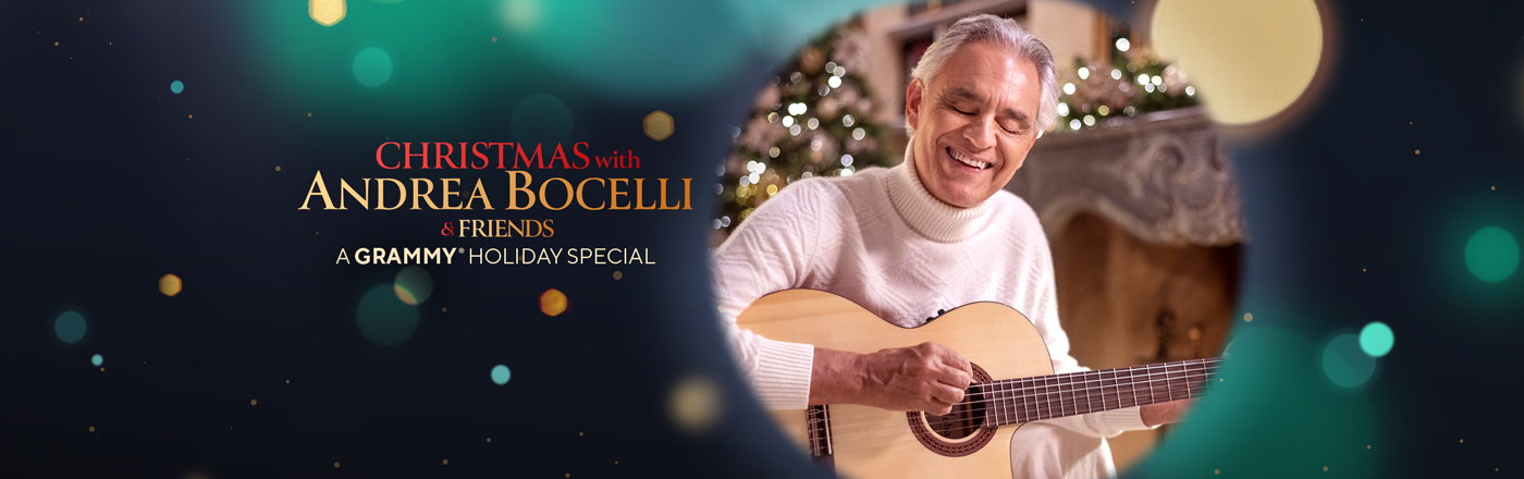 Christmas With Andrea Bocelli And Friends: A Grammy® Holiday Special  LOGO