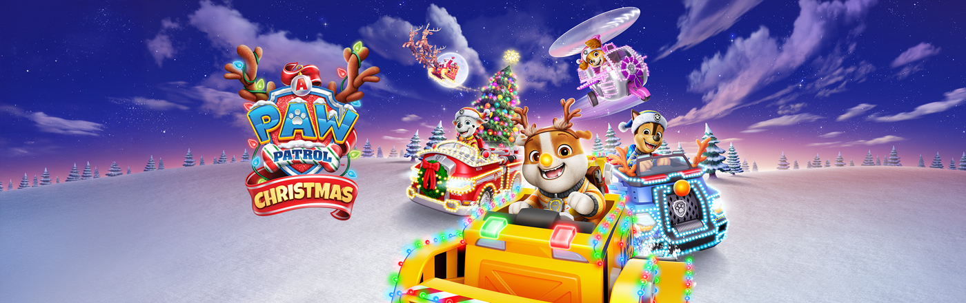 A PAW Patrol Christmas LOGO