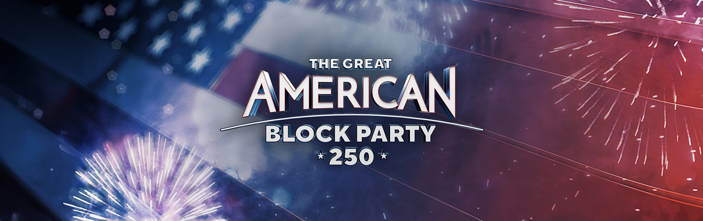 The Great American Block Party 250 LOGO