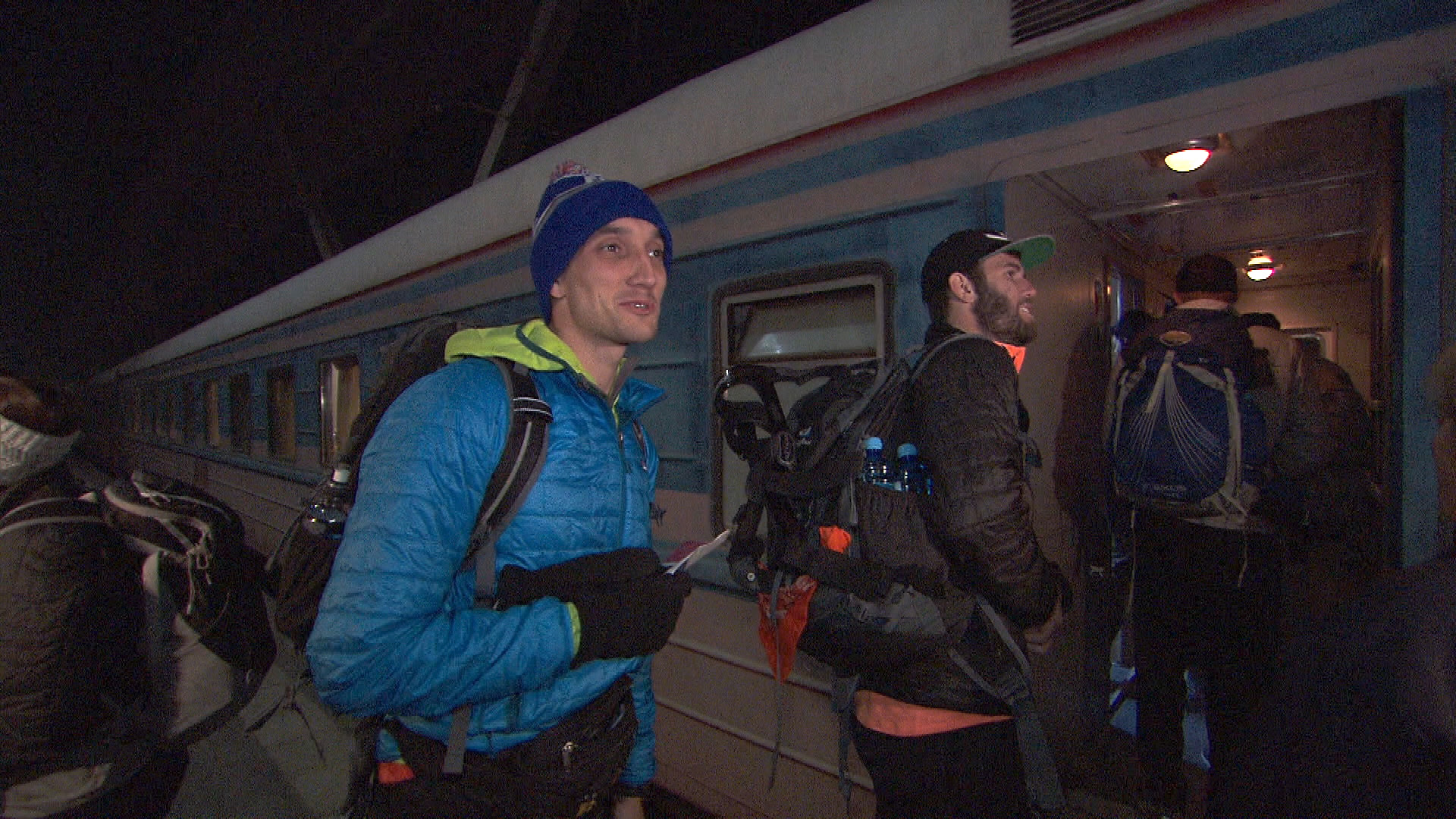 Kurt and Brodie must travel by train from Armenia to Georgia at the start of the seventh leg.