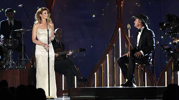 When country’s royal couple serenaded each other. 