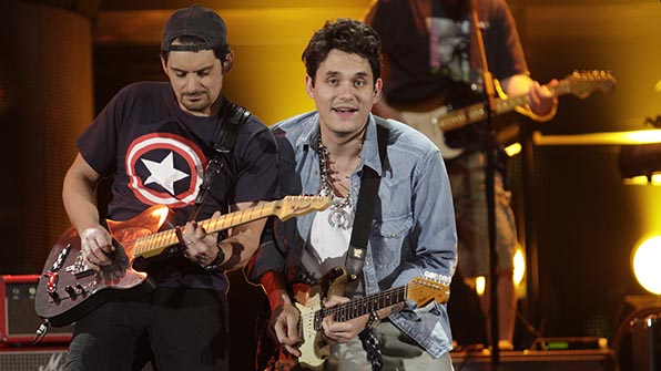 When John Mayer crashed the party. 